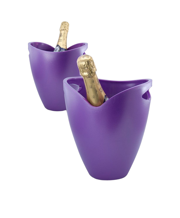 Acrylic Ice Bucket - Purple