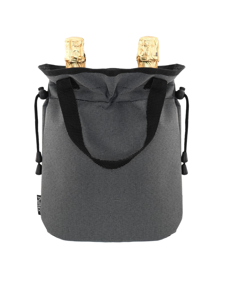 Refroidisseur Vin & Champagne 2 bouteilles Gris