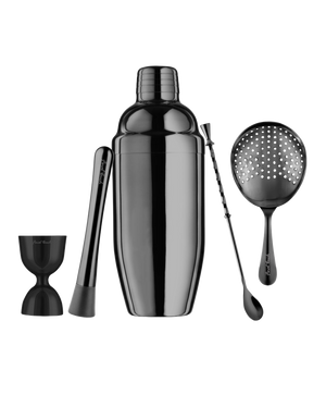 Black Cocktail Set - 5 Items