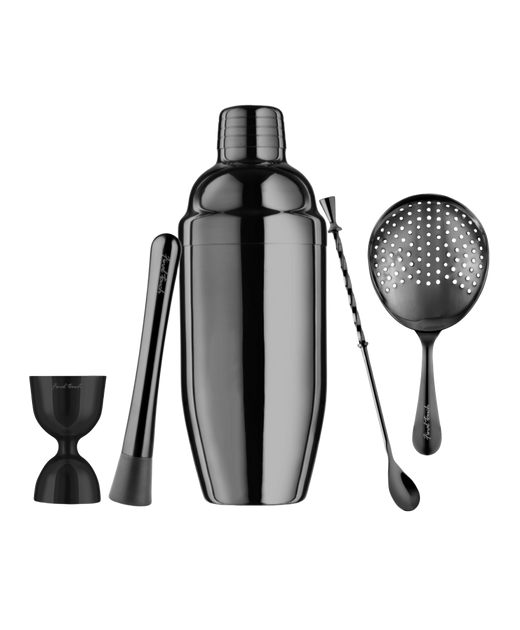 Black Cocktail Set - 5 Items