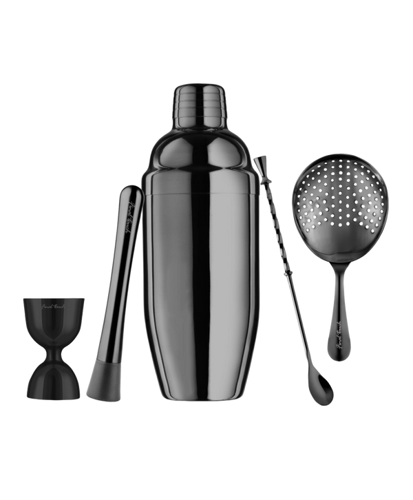 Black Cocktail Set - 5 Items