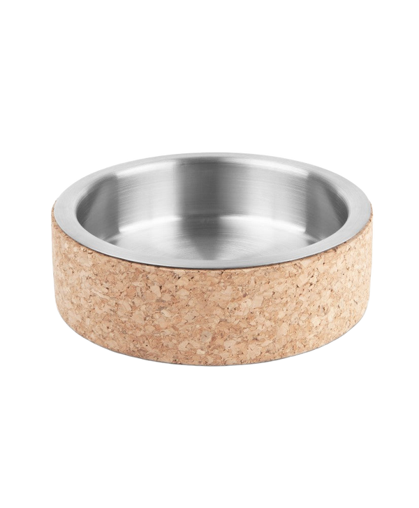 Stainless Cork and Steel Wine Bottle Coaster