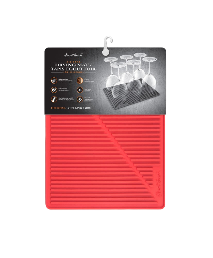 Grand Tapis de Séchage en Silicone