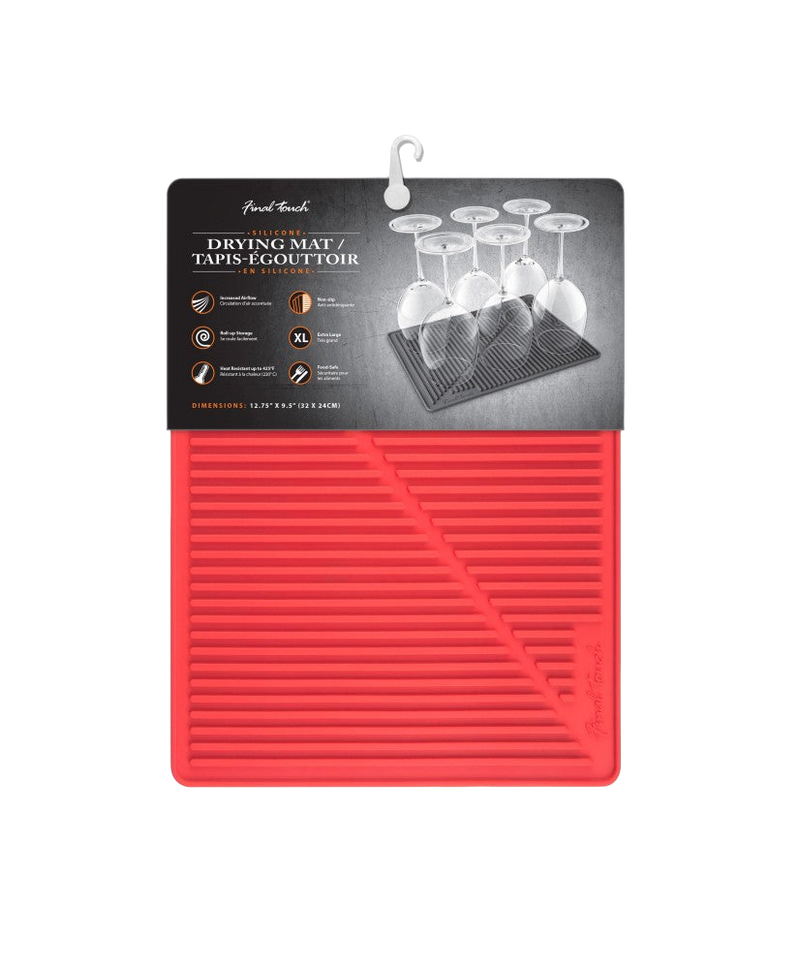 Grand Tapis de Séchage en Silicone
