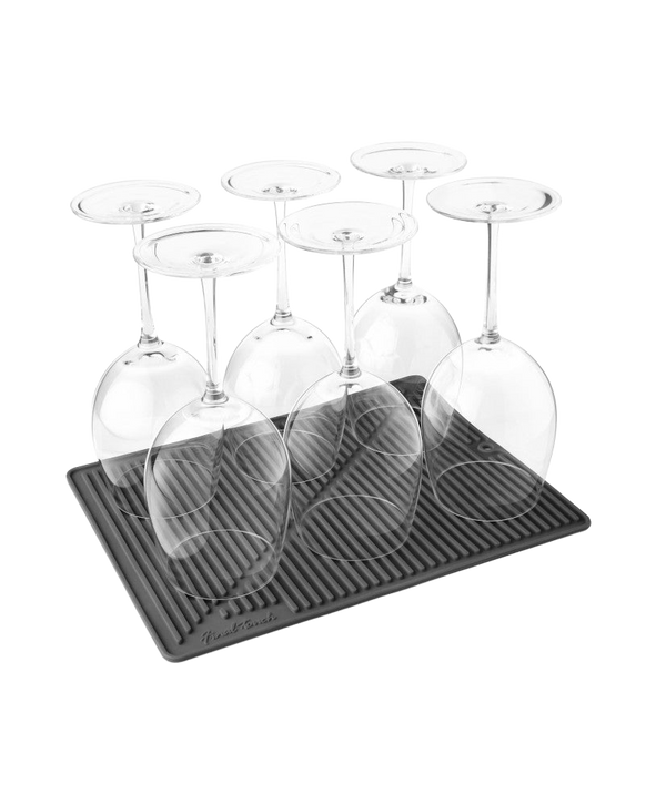 Large Black Silicone Drying Mat