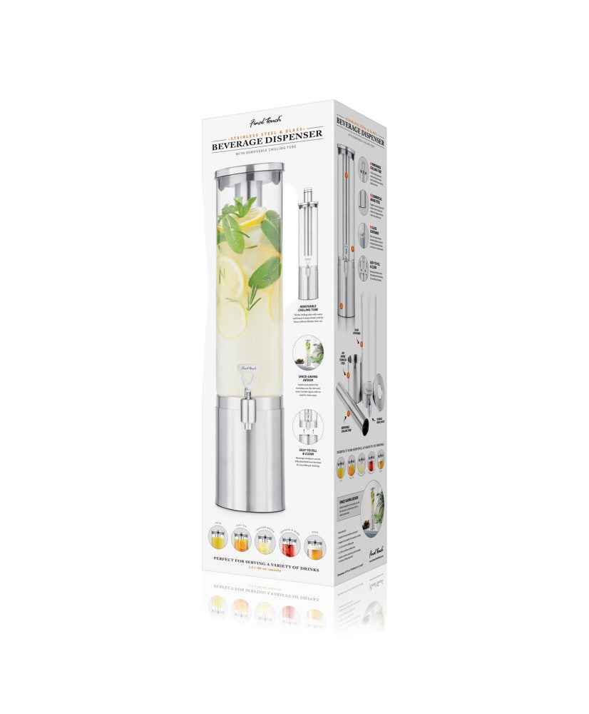 Distributeur de Boissons 2,5 L en Acier Inoxydable