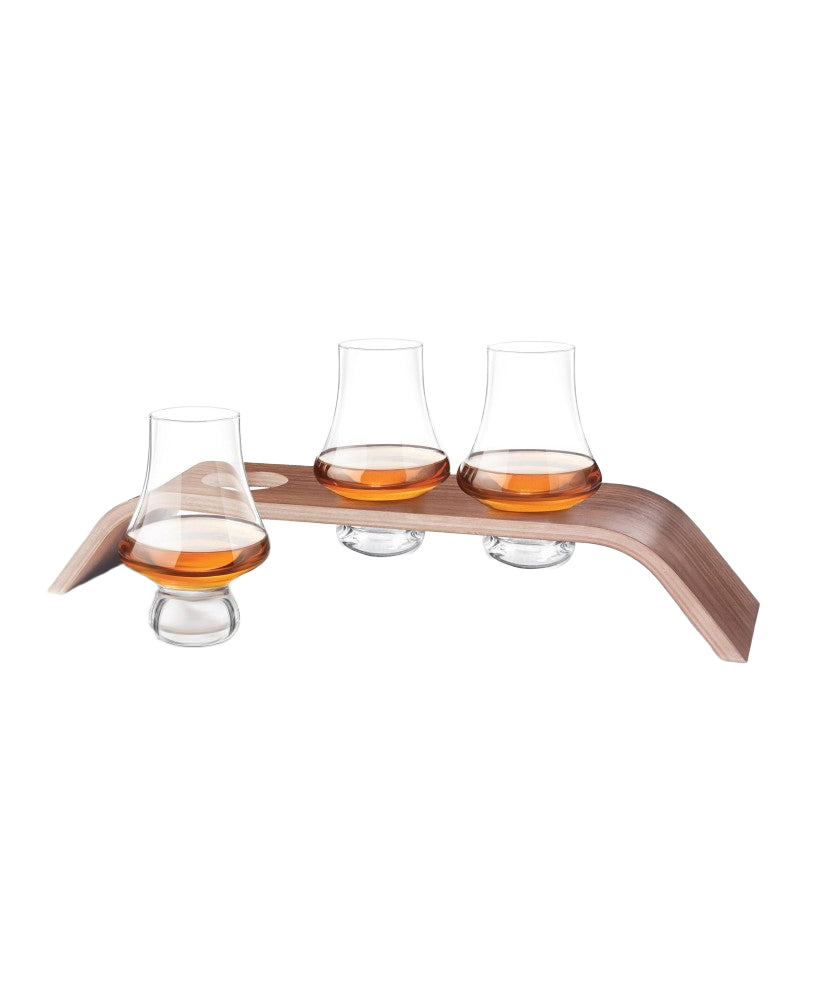 Ensemble de dégustation de whisky en vol 4 pièces