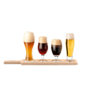 Ens. 4 Verres à Dégustation de Bière