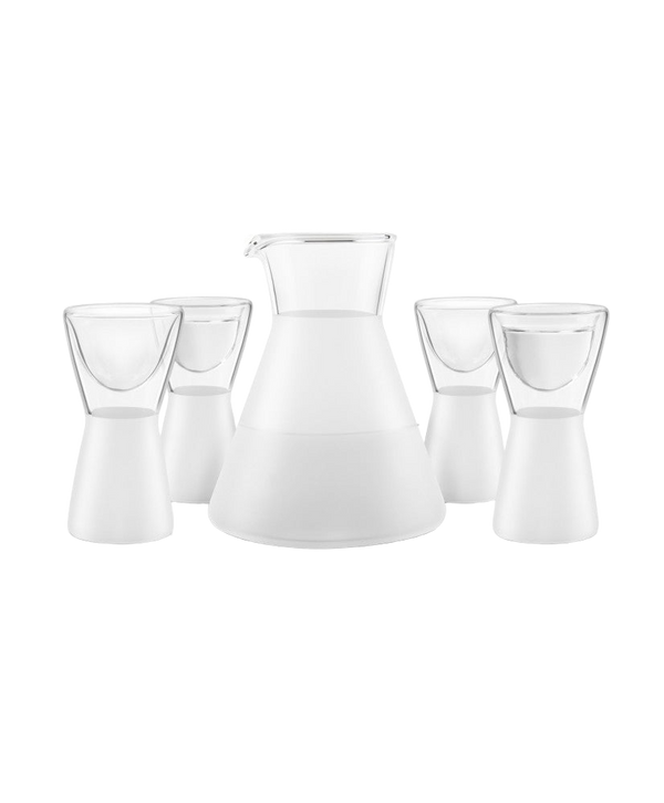 Final Touch | Frosted Sake Decanter Set