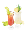 Ensemble de 2 verres à cocktail Hurricane