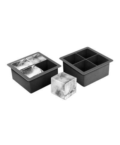 Set of 2 Extra-Large 4 Cube Ice Moulds