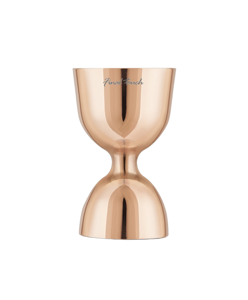 Doseur Double Plaqué Cuivre