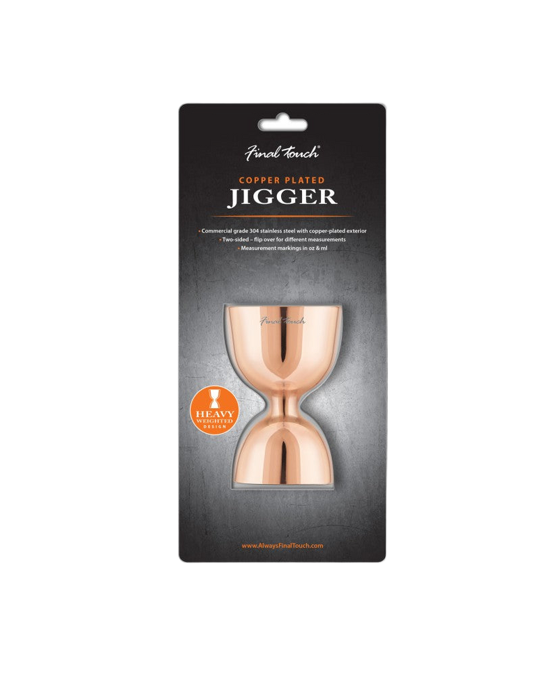 Doseur Double Plaqué Cuivre