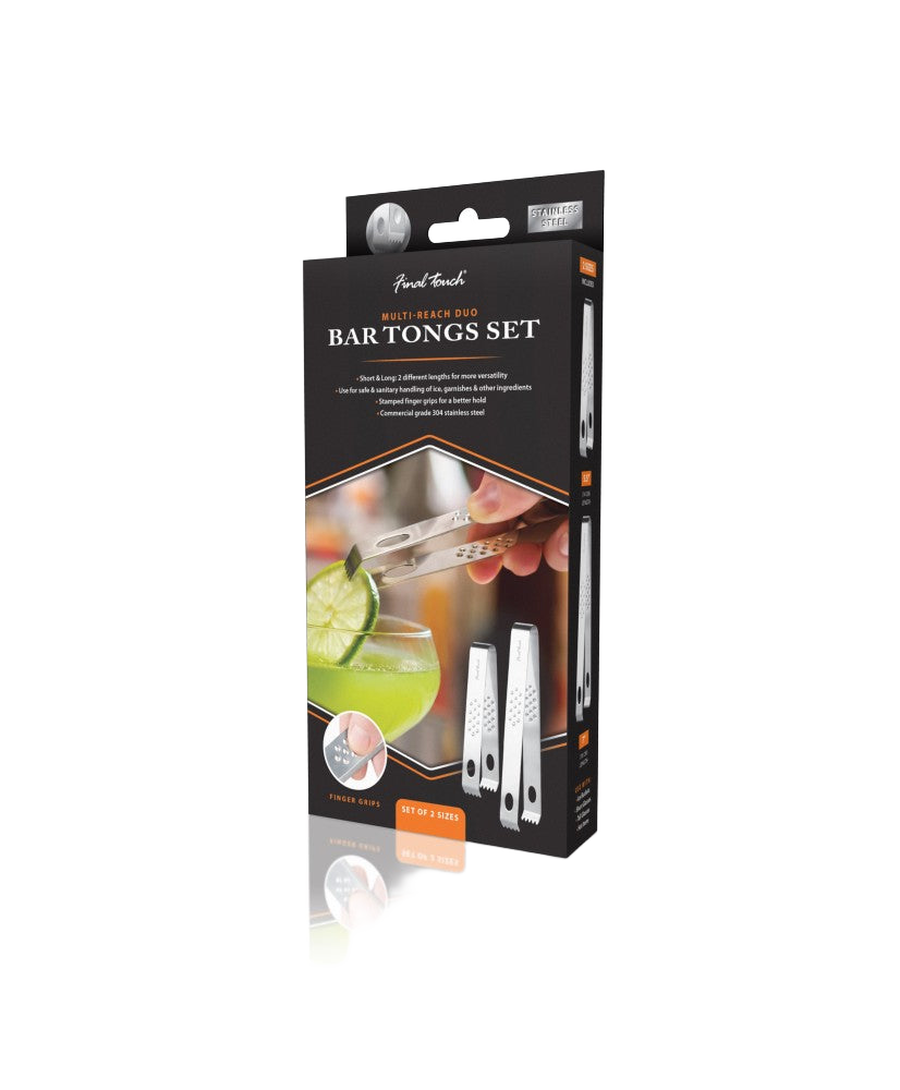 Ensemble de 2 pinces à cocktail