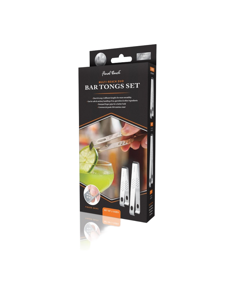 Ensemble de 2 pinces à cocktail