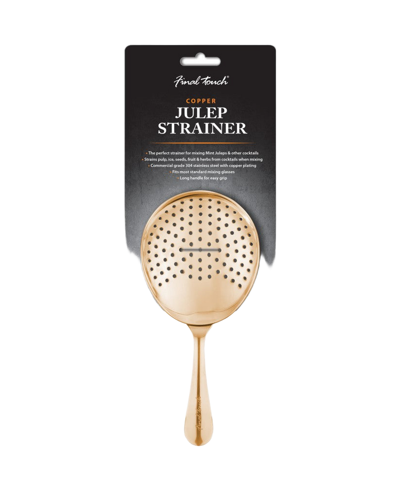 Passoire Julep en Acier Inoxydable Cuivrée