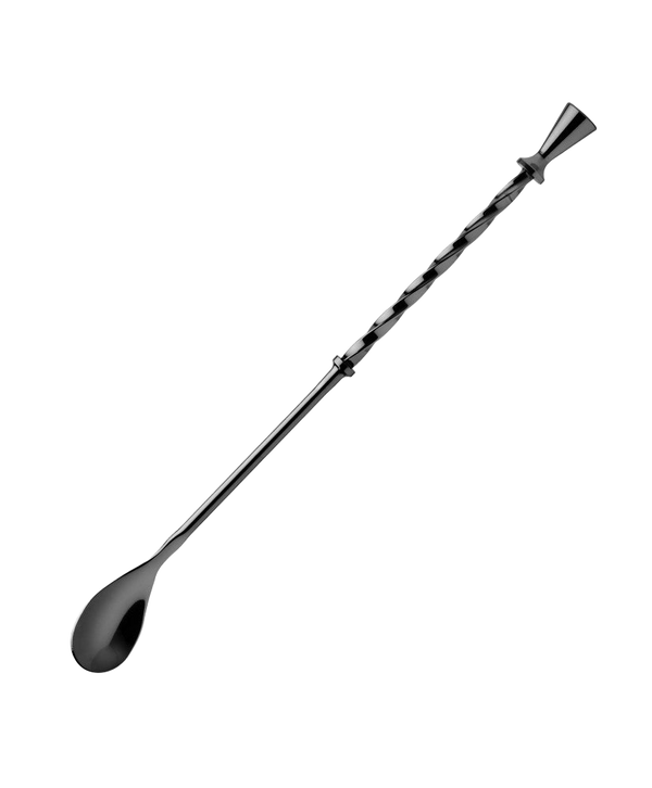 Cocktail Mixing Spoon - Black Chrome