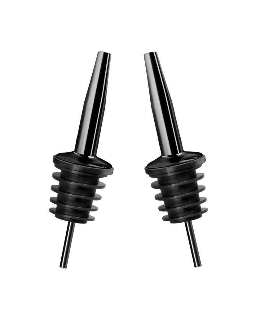 Becs Verseurs en Acier Inoxydable Chrome Noir