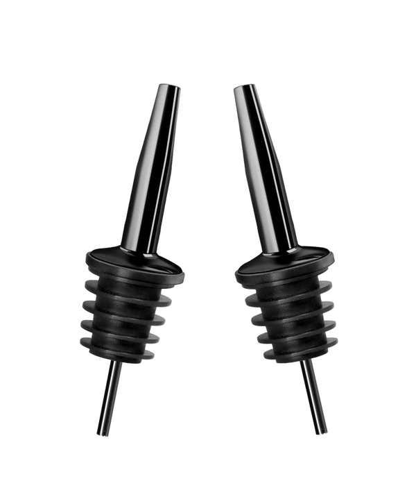 Black Chrome Plated Stainless Steel Bottle Pourers