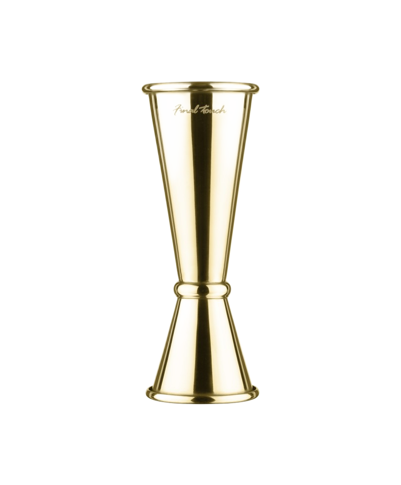 Doseur Double Plaqué Laiton