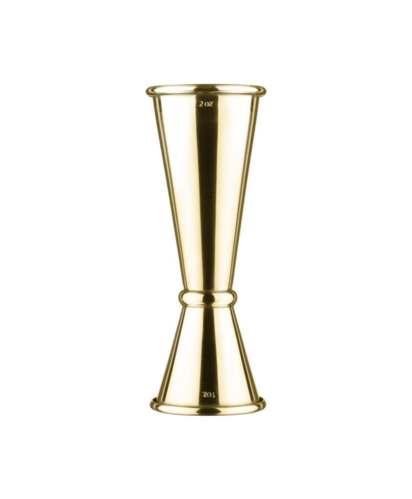 Doseur Double Plaqué Laiton