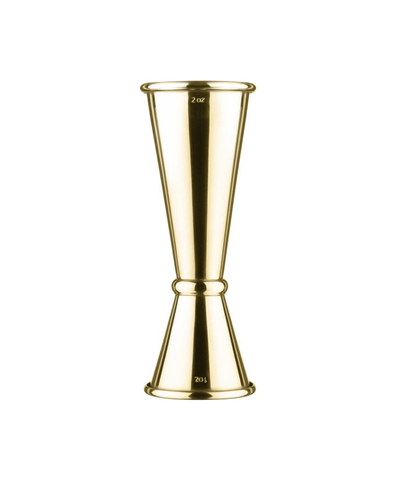 Doseur Double Plaqué Laiton