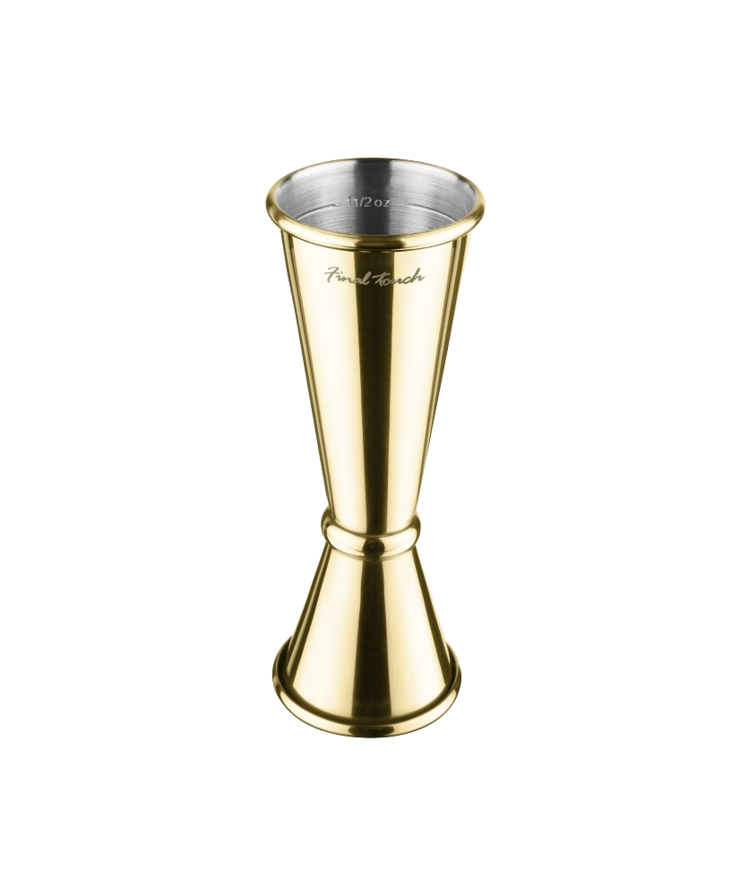 Doseur Double Plaqué Laiton