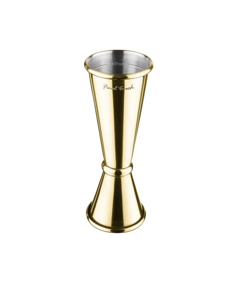 Doseur Double Plaqué Laiton