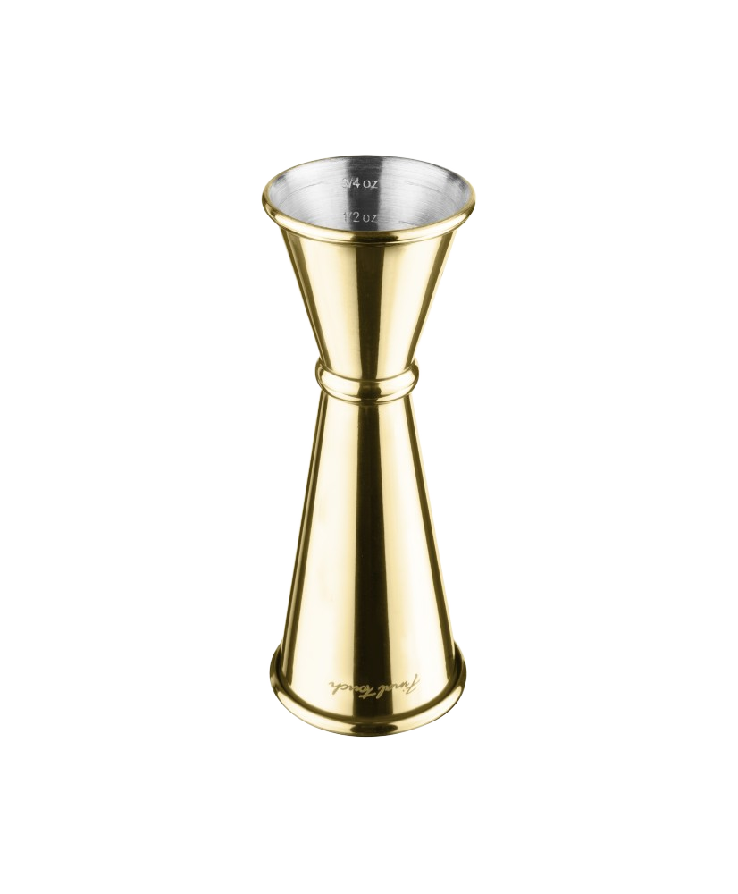 Doseur Double Plaqué Laiton