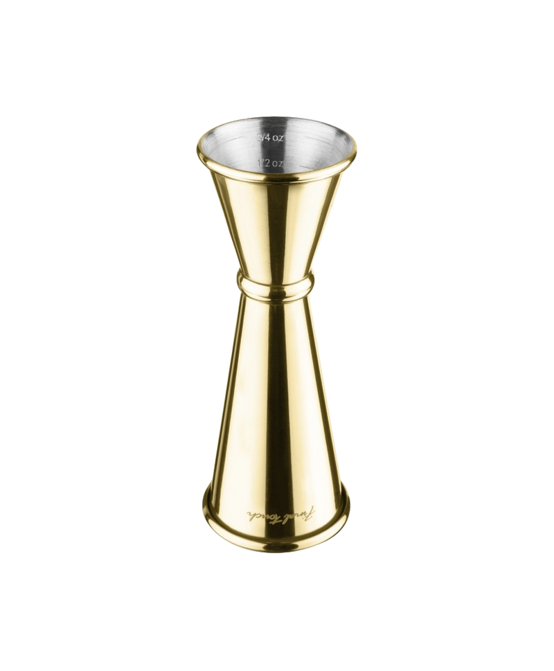 Doseur Double Plaqué Laiton