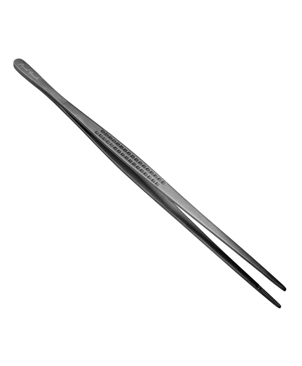 Black Chrome Cocktail Garnish Tweezers