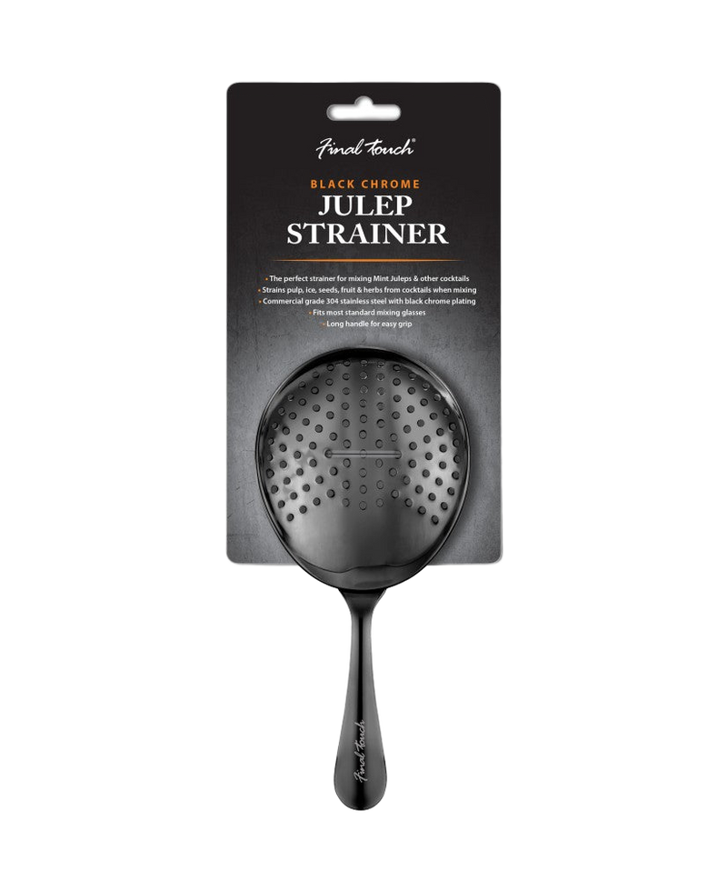 Passoire Julep en Acier Inoxydable Noire