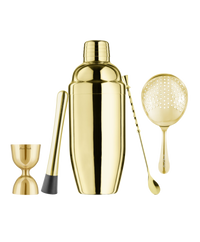 Golden Cocktail Set - 5 Items