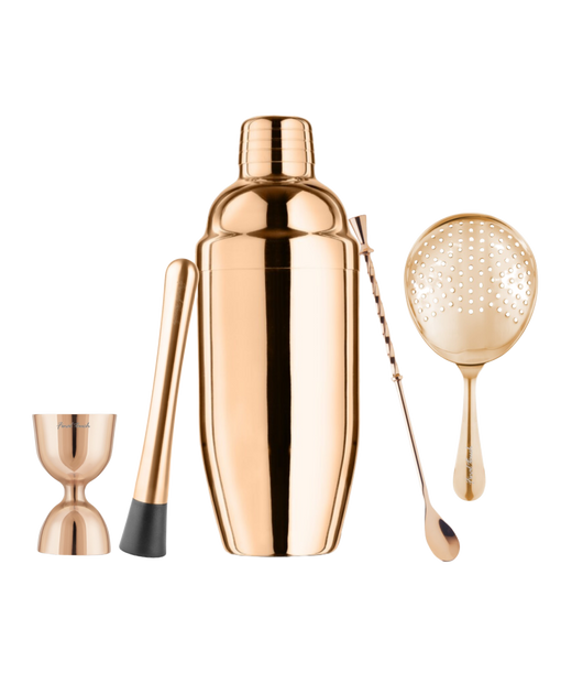 Rose Gold Cocktail Set - 5 Items