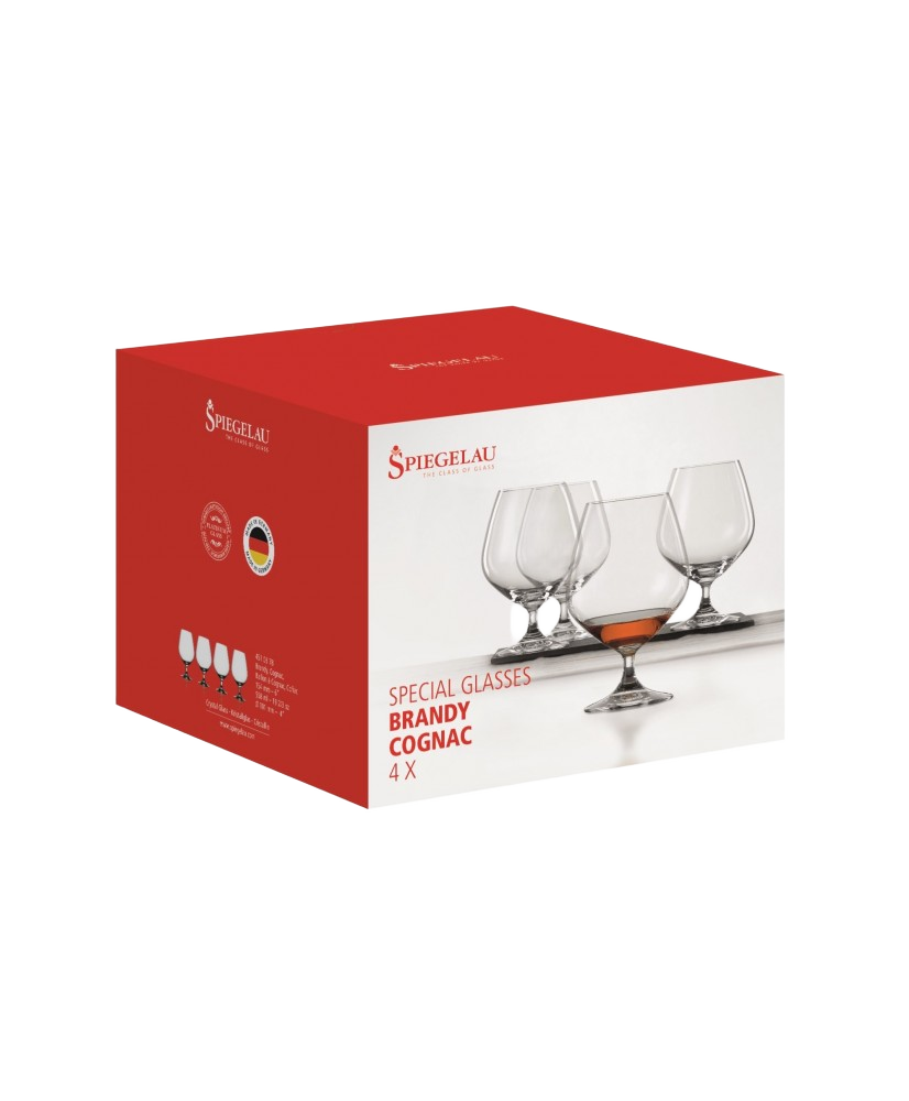Ens. 4 Verres à Brandy