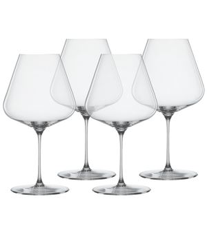 Spiegelau Glass | Set of 4 glasses | Definition Series | Burgundy