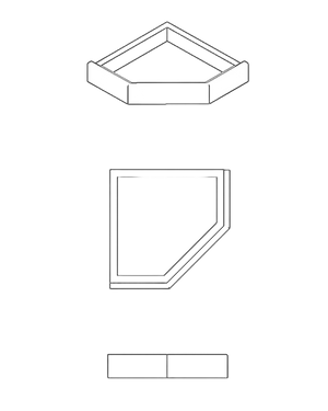 Kit Rack Classic | Corner Base