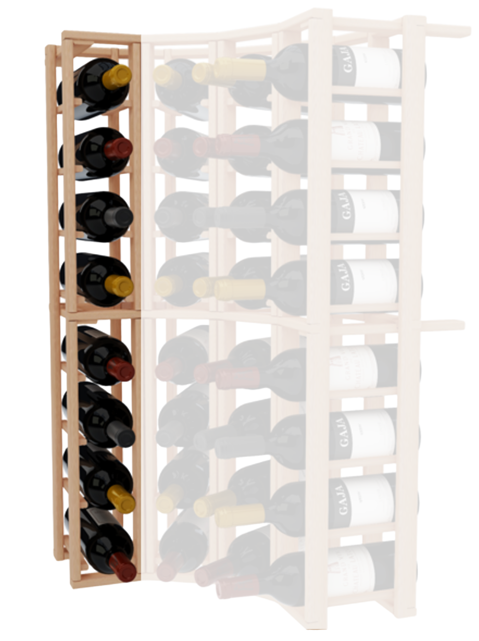 Kit Rack Classic | Colonne Individuelle - 8 Bouteilles