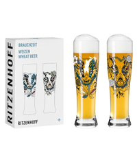 Verre Ritzenhoff | Ens. de 2 Verres | Série Weizen 3481004 | Bière