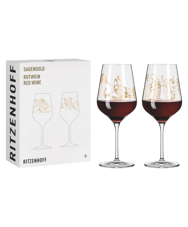 Ens. de Verres à Vin Rouge Red Ritzenhoff 3401001