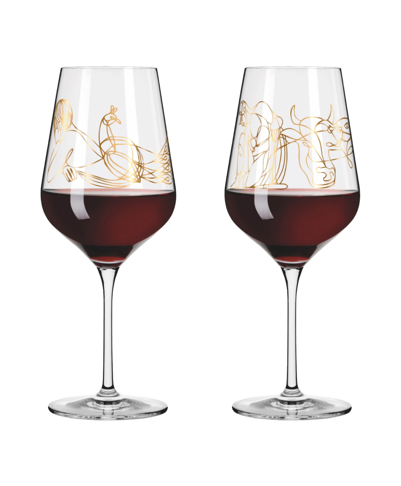 Ens. de Verres à Vin Rouge Red Ritzenhoff 3401001
