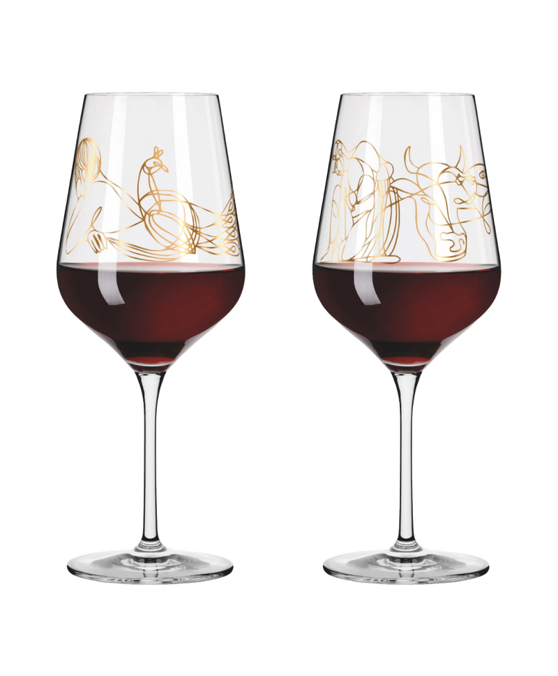Ens. de Verres à Vin Rouge Red Ritzenhoff 3401001