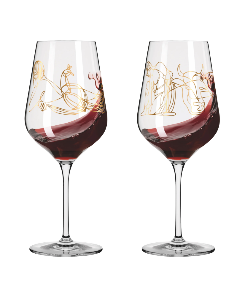 Ens. de Verres à Vin Rouge Red Ritzenhoff 3401001