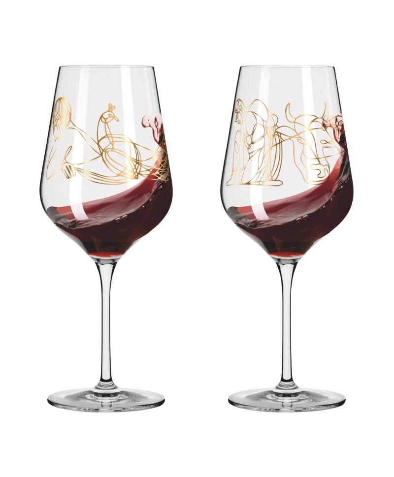 Ens. de Verres à Vin Rouge Red Ritzenhoff 3401001