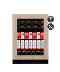 Centre de Breuvage Wine Cell'R - Titanium Panel Ready - 1 Zone - 16 Bouteilles + 92 canettes