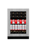 Centre de Breuvage Wine Cell'R - Titanium Panel Ready - 1 Zone - 16 Bouteilles + 92 canettes