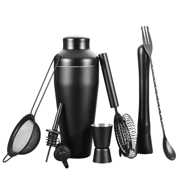 OPERA 8-Piece Bar Set - Black