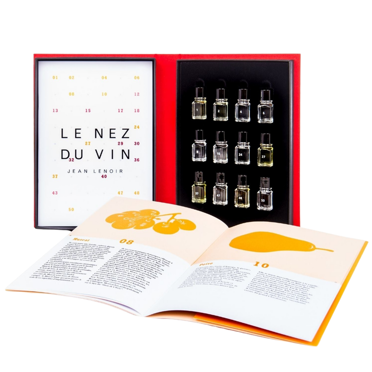 Le Nez du Vin | Coffret les Vins Blancs & Champagnes 12 arômes