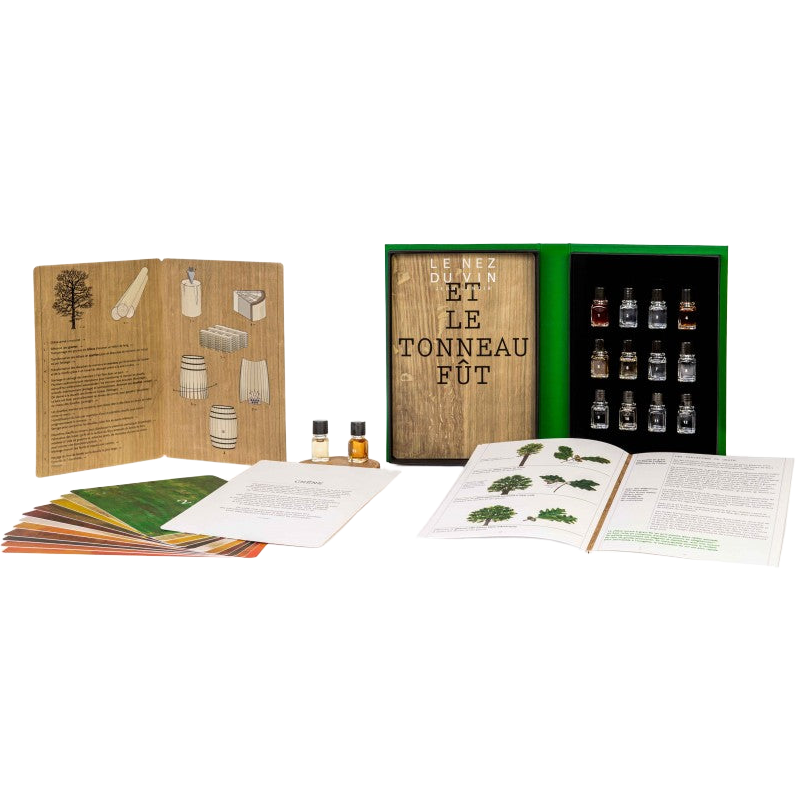 Le nez du Vin | Coffret le Fût de Chêne neuf 12 arômes