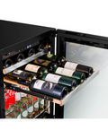 Wine Cell'R Beverage Centre | Titanium Panel Ready - 1 Zone - 16 Bottles + 92 Cans